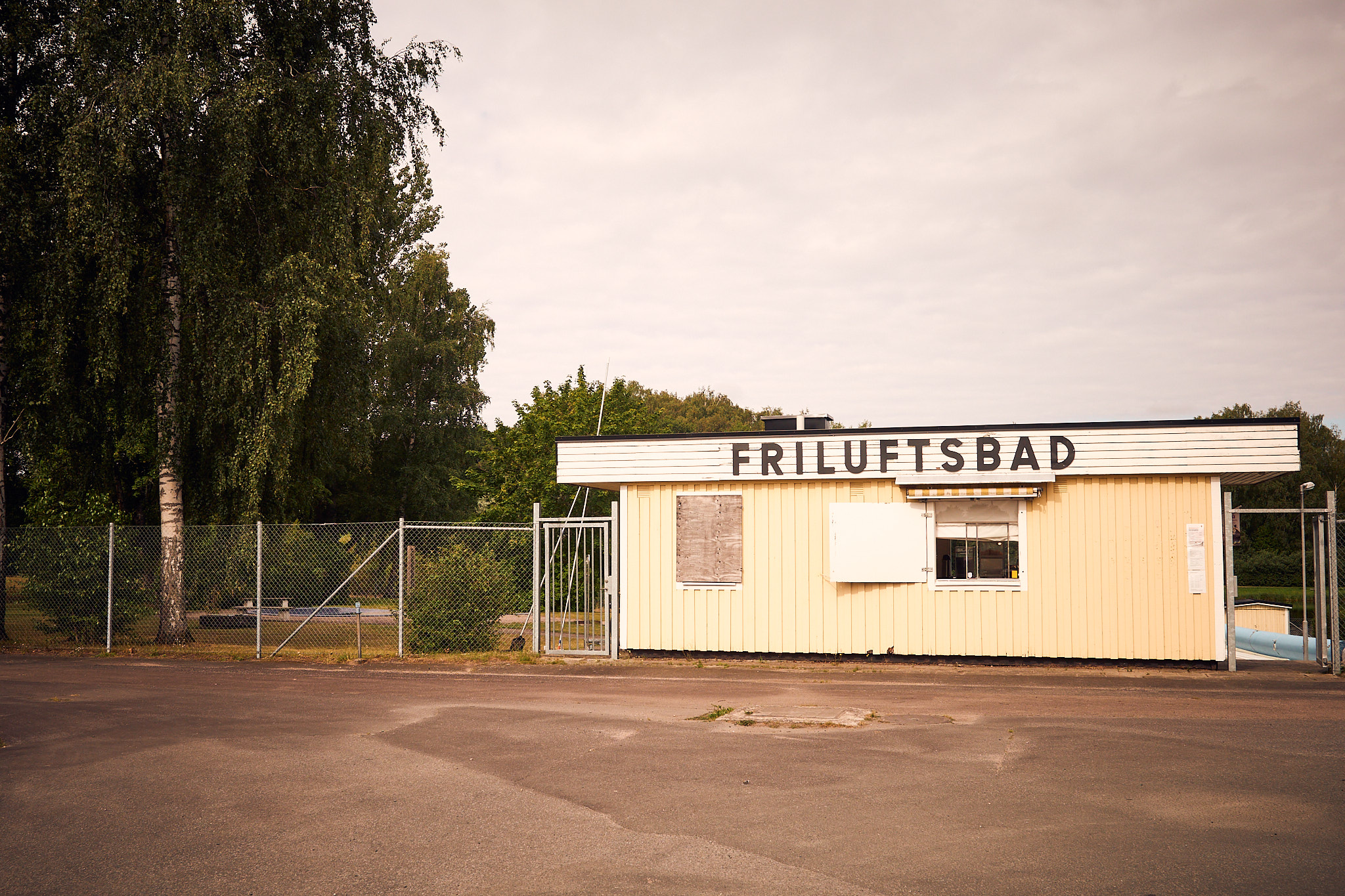 Friluftsbadet, Vinslöv